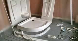 Установка душевой кабины Узловая, цена от 2973 руб.